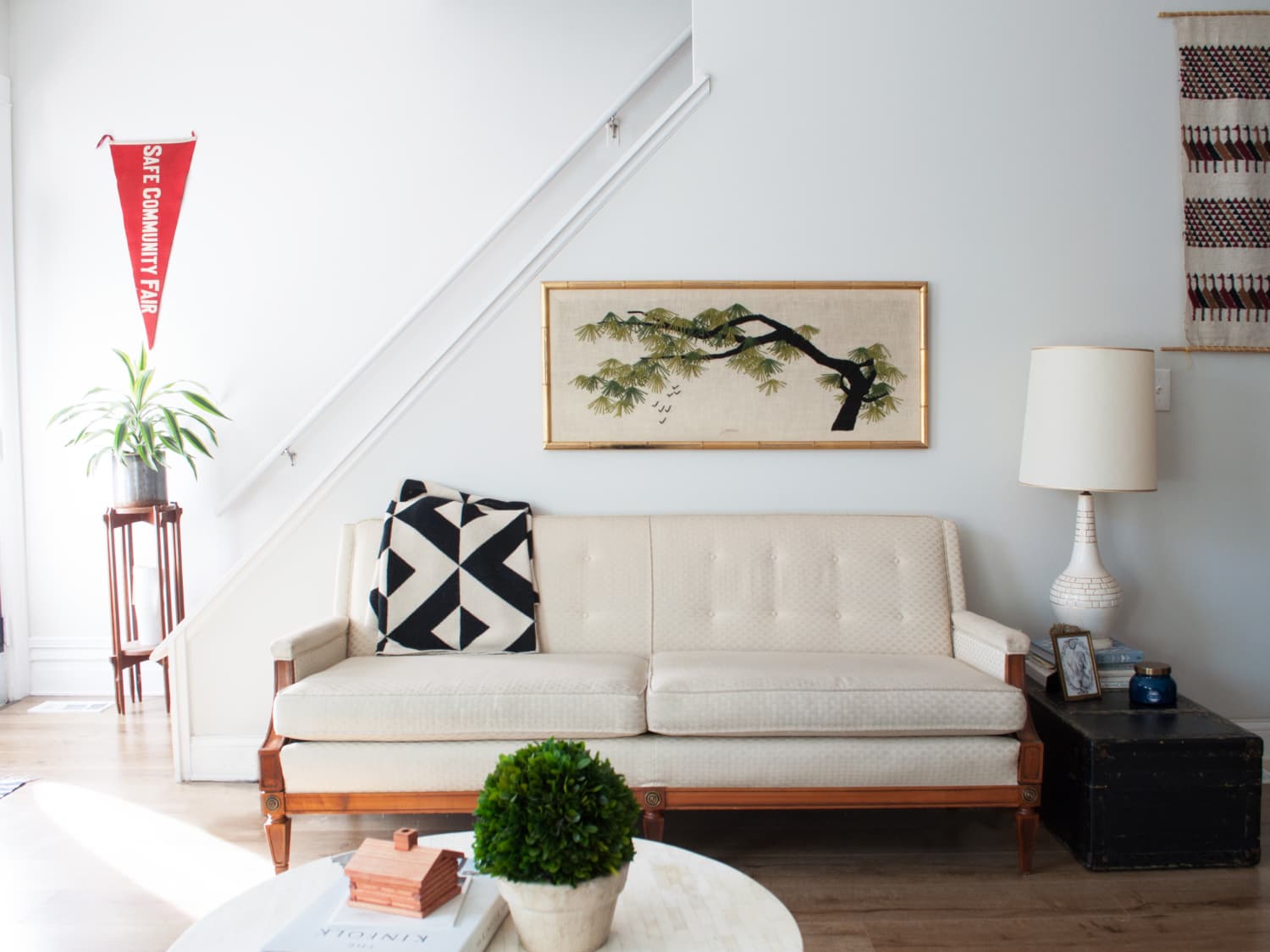 Mid century deals modern apartment sofa